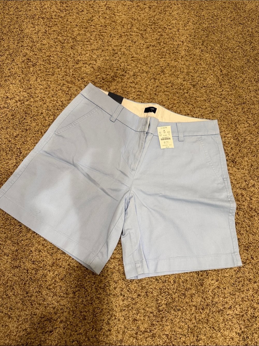 J Crew Light Blue Women’s Chino Shorts